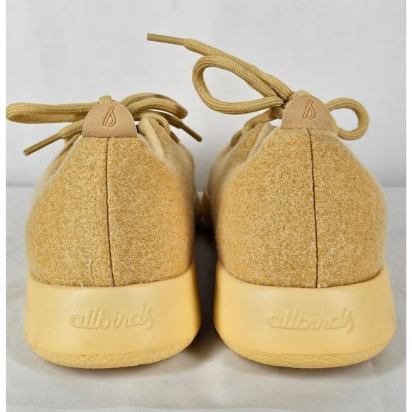 ALLBIRDS WOMEN'S WOOL RUNNERS – LUX BEIGE ZQ MERINO WOOL SNEAKER, SIZE 9 - Picture 5 of 10